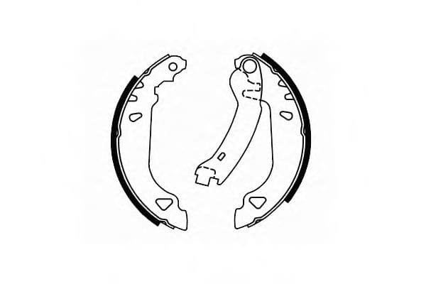 SS 529 SCT Germany Колодки ручника