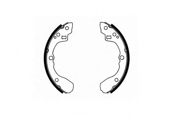 SS 532 SCT Germany Колодки ручника