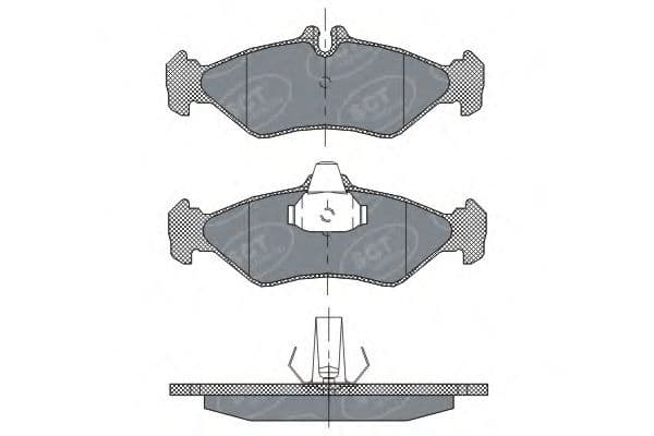 SP 301 SCT Germany Гальмівні колодки
