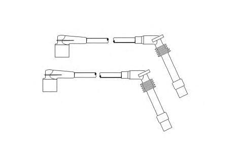 PS 6672 SCT Germany Комплект проводов зажигания