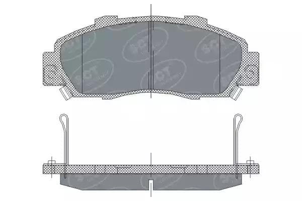 sp253pr SCT Germany Тормозные колодки