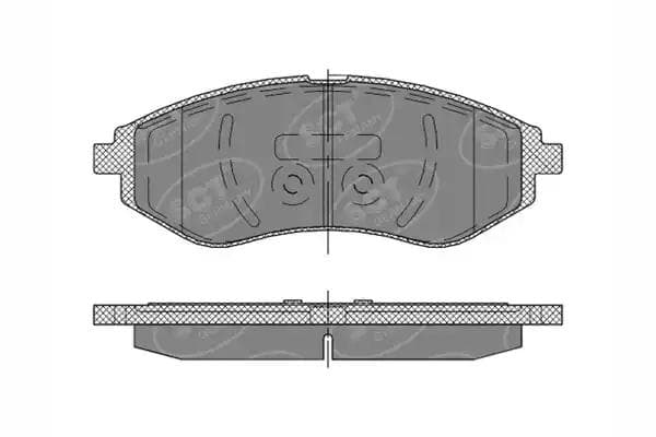 sp290pr SCT Germany Гальмівні колодки