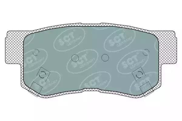 sp326pr SCT Germany Гальмівні колодки