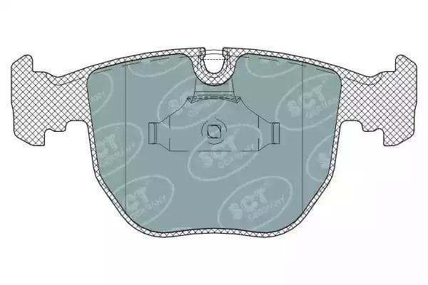 sp327pr SCT Germany Гальмівні колодки