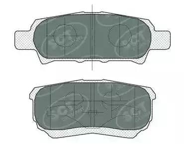 sp373pr SCT Germany Гальмівні колодки
