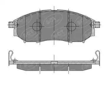 sp390pr SCT Germany Тормозные колодки