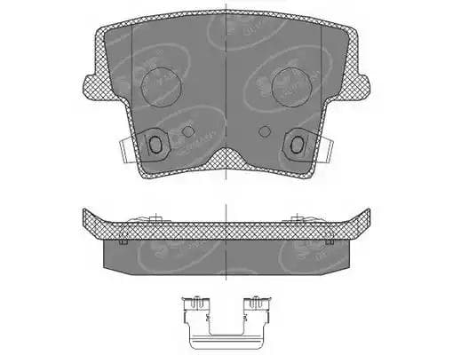 sp464pr SCT Germany Тормозные колодки