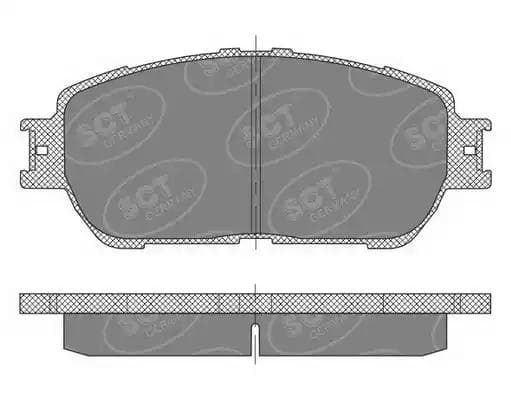 sp474pr SCT Germany Гальмівні колодки