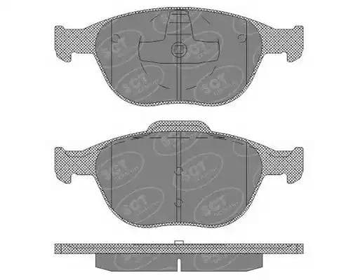 sp625pr SCT Germany Тормозные колодки