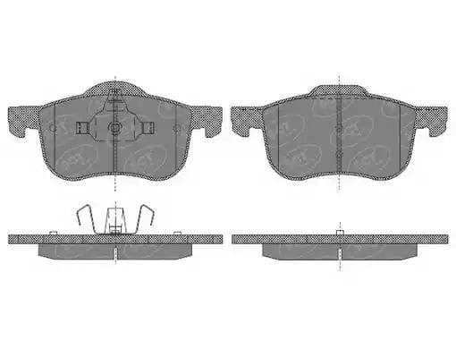sp655pr SCT Germany Тормозные колодки