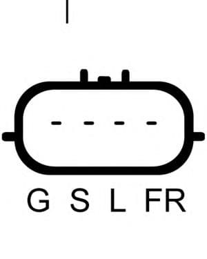 28-5949 Elstock Генератор для Mitsubishi L200