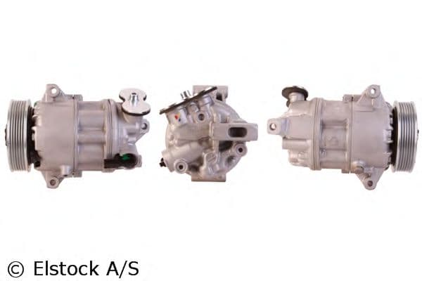 51-0824 Elstock Компресор кондиціонера для Alfa Romeo Giulietta