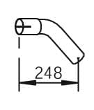 62602 Dinex Приемная труба