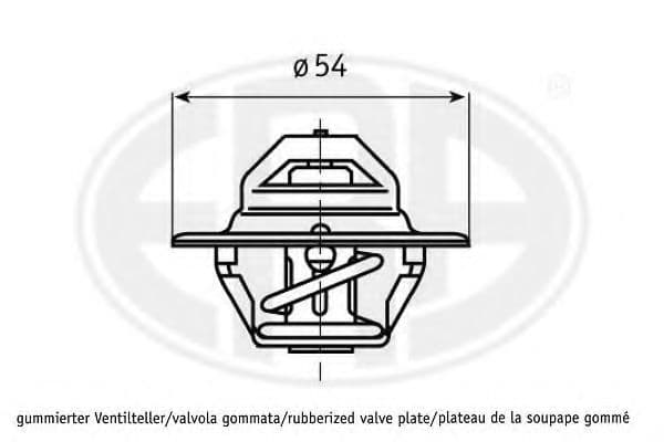 350367 ERA Термостат