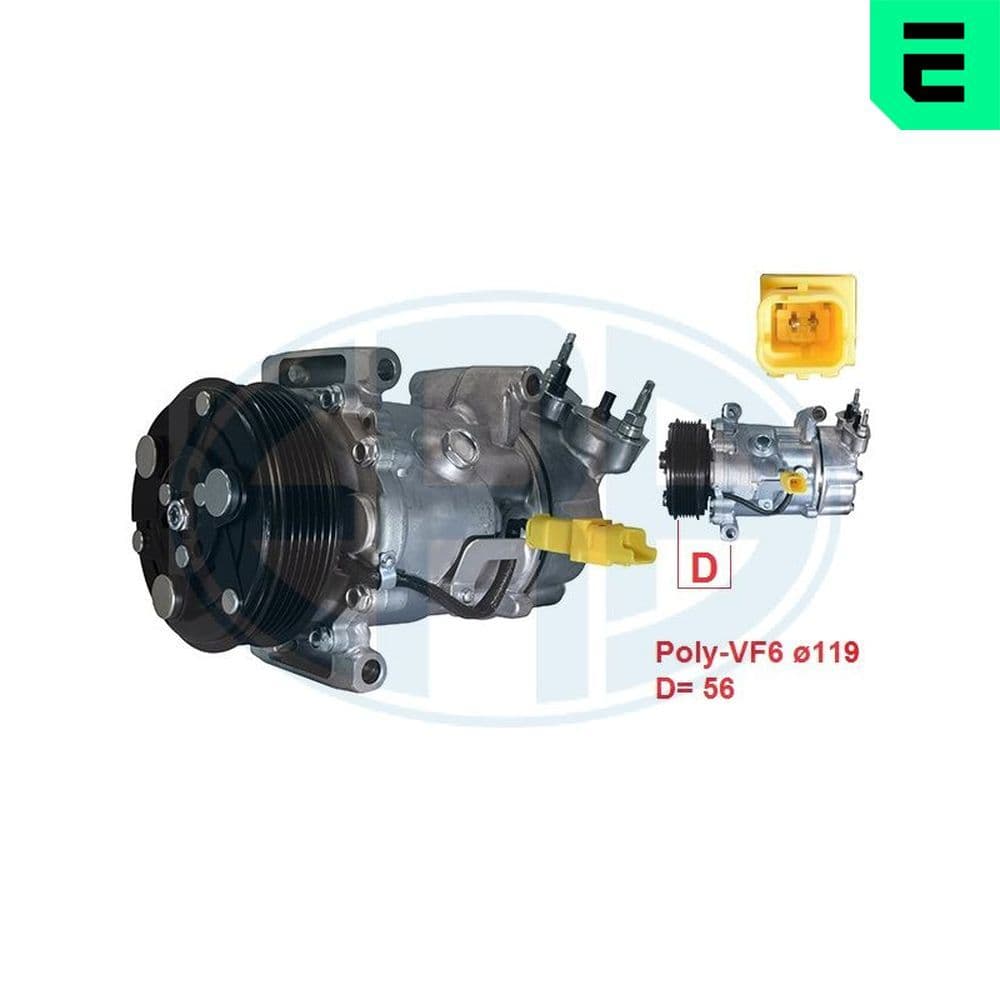 670126 ERA Компрессор кондиционера