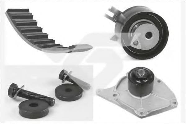 KH 101WP45 Hutchinson Комплект ременя ГРМ + помпа