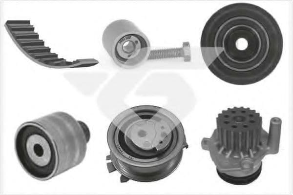 KH 462WP68 Hutchinson Комплект ременя ГРМ + помпа