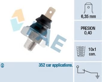 11060 FAE Датчик тиску оливи