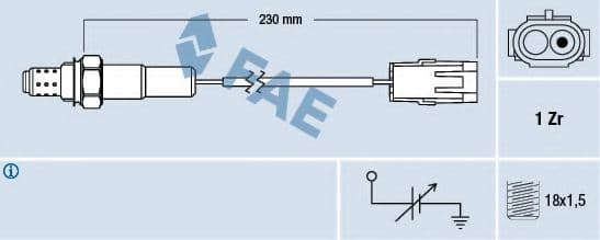 77103 FAE Лямбда-зонд