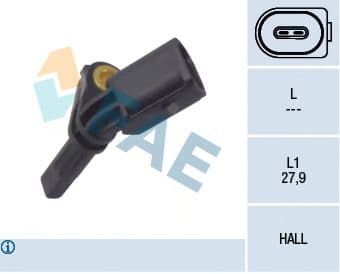 78064 FAE Датчик ABS