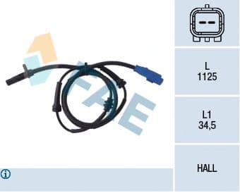 78034 FAE Датчик ABS