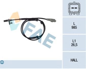 78118 FAE Датчик ABS