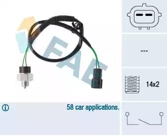 41281 FAE Выключатель фонарей заднего хода