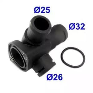 93106 Meat & Doria Фланець охолоджувальної рідини