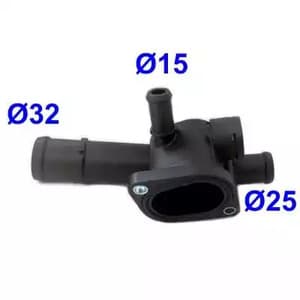 93122 Meat & Doria Фланець охолоджувальної рідини