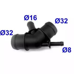 93131 Meat & Doria Фланець охолоджувальної рідини