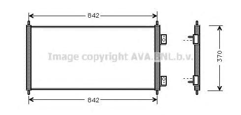 FD5303 AVA Quality Cooling Радиатор кондиционера