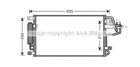 HY5156D AVA Quality Cooling Радіатор кондиціонера