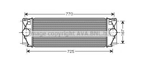 MS4396 AVA Quality Cooling Інтеркулер