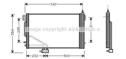 MSA5200D AVA Quality Cooling Радіатор кондиціонера