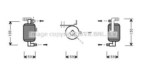 PED195 AVA Quality Cooling Осушувач кондиціонера