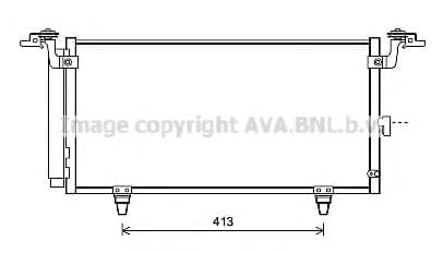 SU5084D AVA Quality Cooling Радиатор кондиционера