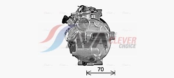 msak737 AVA Quality Cooling Компрессор кондиционера