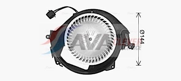 ai8452 AVA Quality Cooling Вентилятор салона