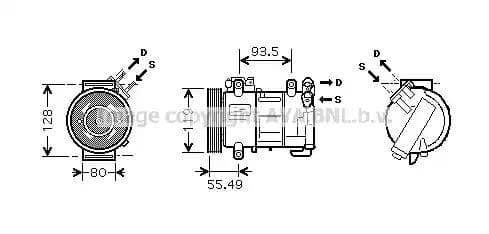 peak315 AVA Quality Cooling Компрессор кондиционера