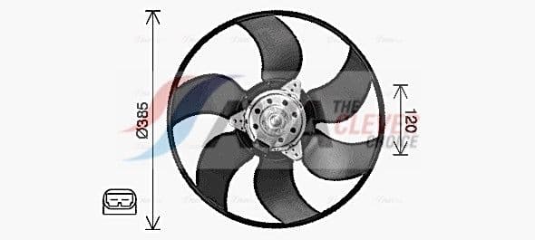 rt7665 AVA Quality Cooling Вентилятор системи охолодження двигуна