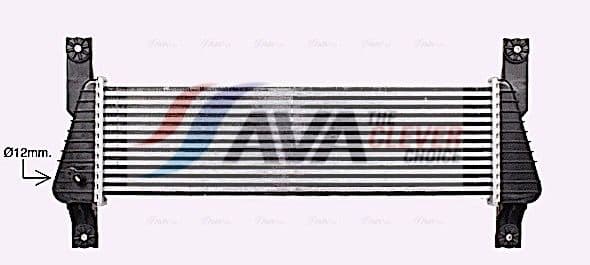 fd4655 AVA Quality Cooling Інтеркулер для Ford Ranger