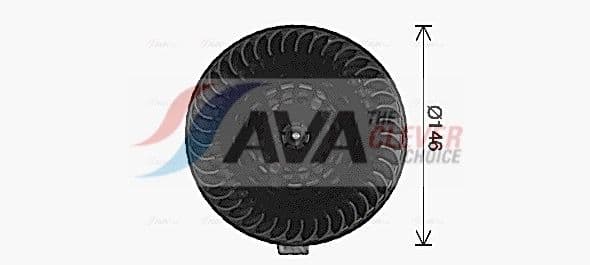 pe8421 AVA Quality Cooling Вентилятор салона для Peugeot 508