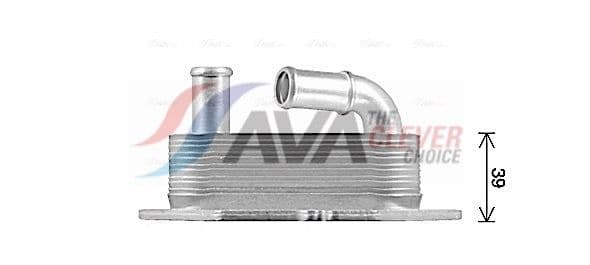 cn3326 AVA Quality Cooling Оливний радіатор двигуна