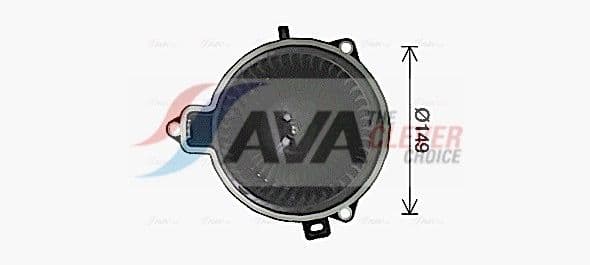 iv8502 AVA Quality Cooling Вентилятор салона