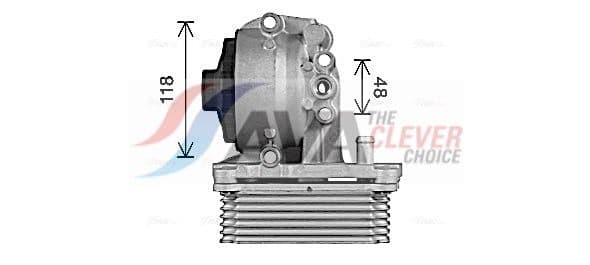 fd3623h AVA Quality Cooling Оливний радіатор двигуна