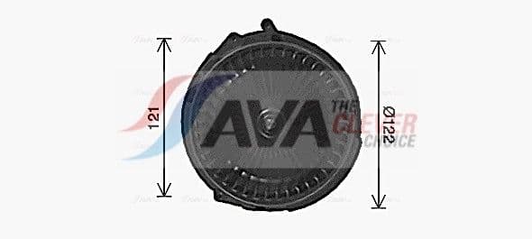 rt8666 AVA Quality Cooling Вентилятор салону для Renault Fluence