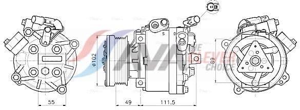 mtak294 AVA Quality Cooling Компрессор кондиционера