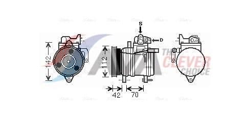kaak121 AVA Quality Cooling Компресор кондиціонера