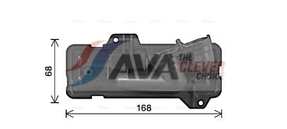 dn6473 AVA Quality Cooling Радіатор пічки