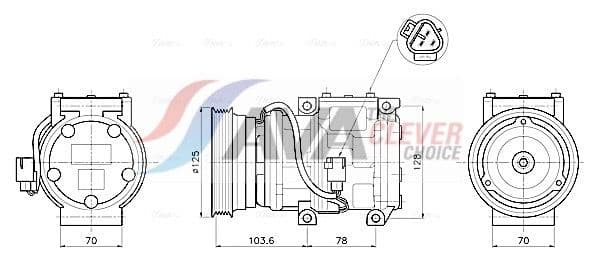 toak798 AVA Quality Cooling Компресор кондиціонера